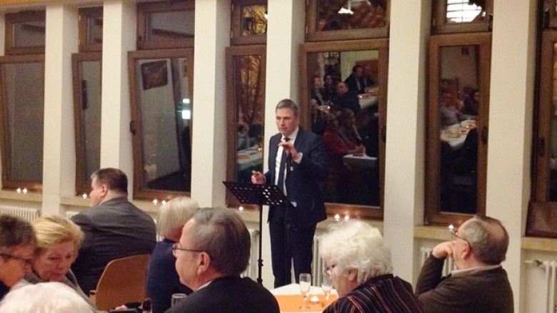 Peter Strobel, MdL, zu Gast bei der CDU-St. Arnual